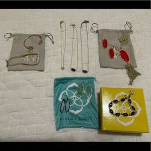 Kendra Scott Bundle Deal Necklaces Bracelets and Earrings